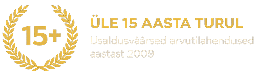 Üle 15 aasta turul — usaldusväärsed arvutilahendused aastast 2009