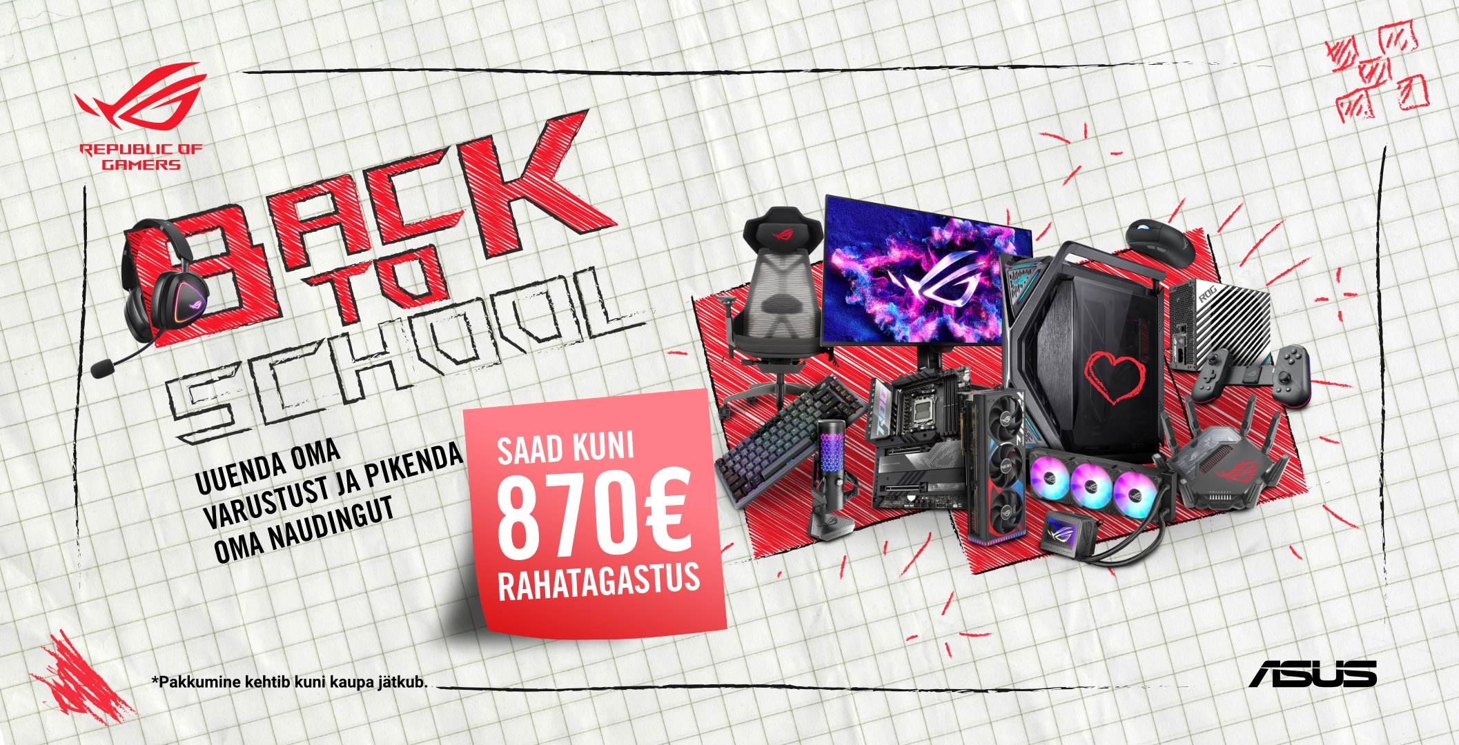 ASUS Back to School Cashback