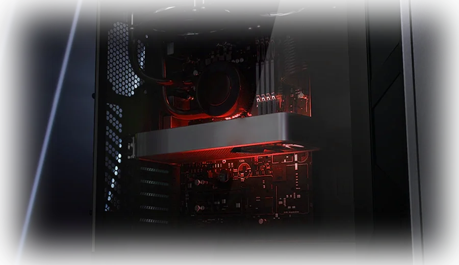 nvidia amd intel graphics cards in a gaming pc