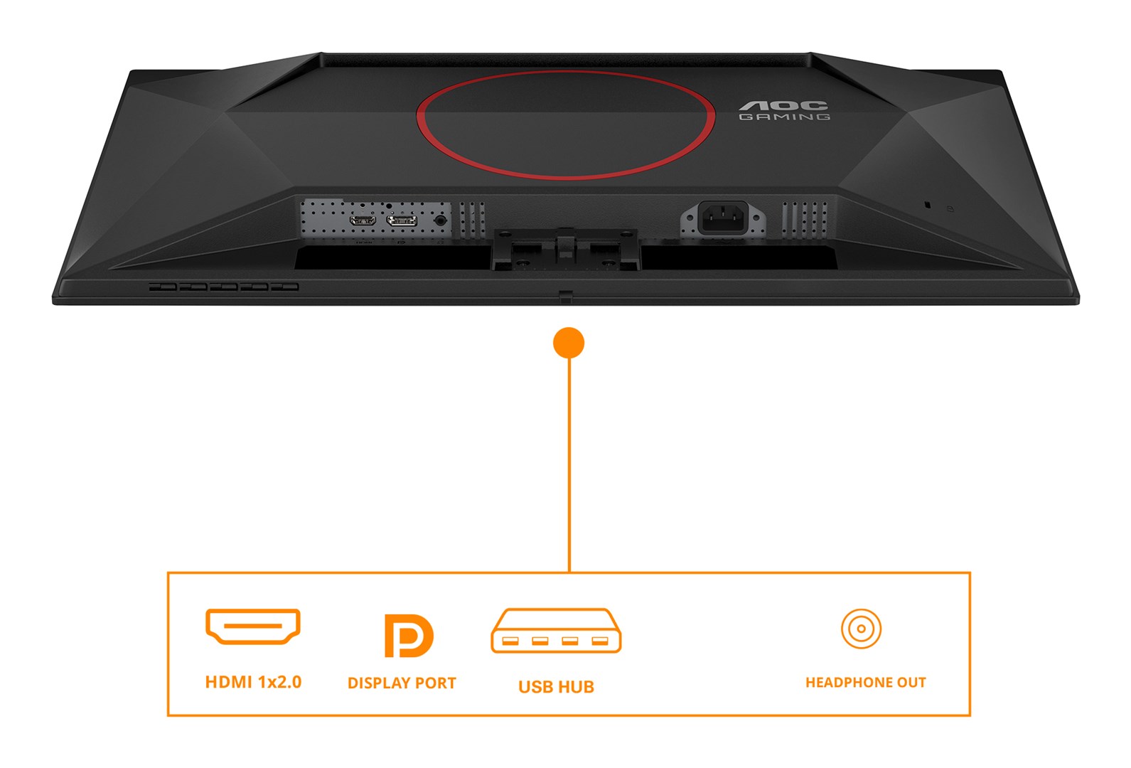 aoc g4 q27g41zdf computer monitor 67 3 cm 26 5 2560 x 1440 pixels quad hd qd oled black red 2