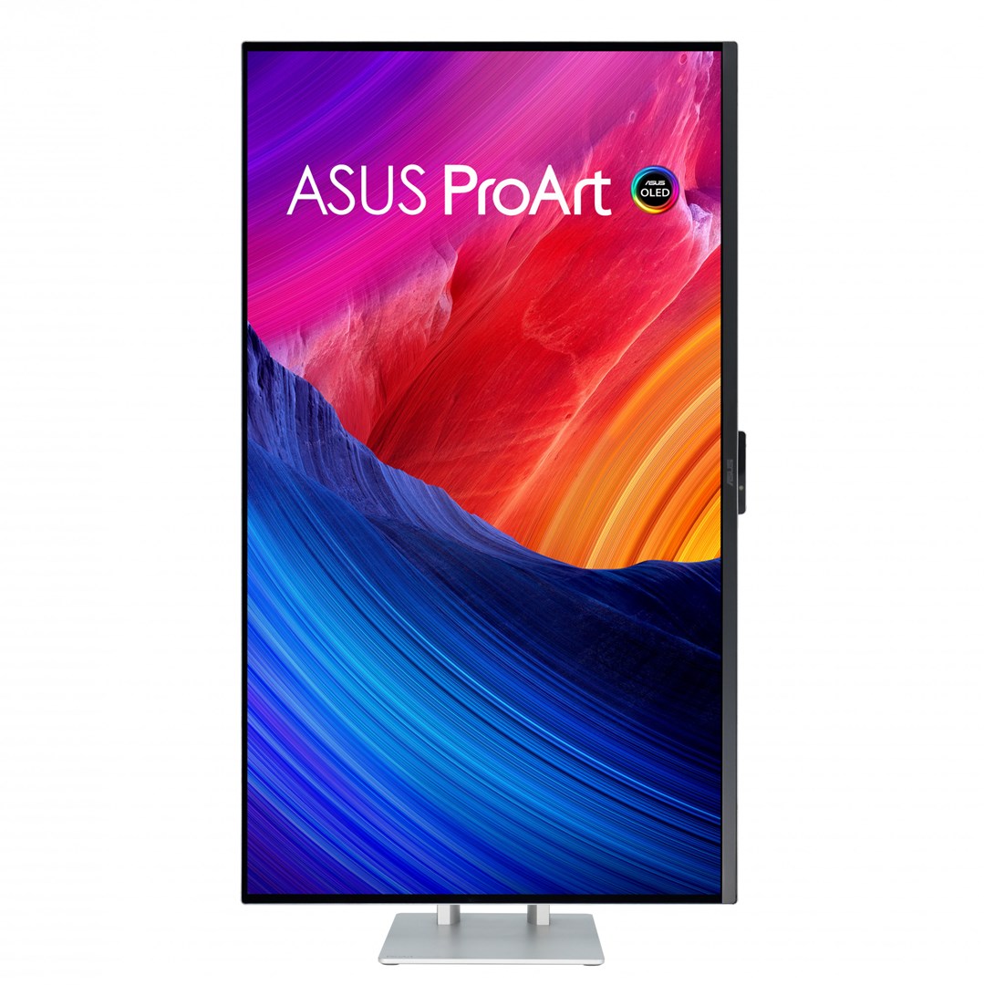 asus proart oled pa32ucdm computer monitor 80 cm 31 5 3840 x 2160 pixels 4k ultra hd qd oled silver 3