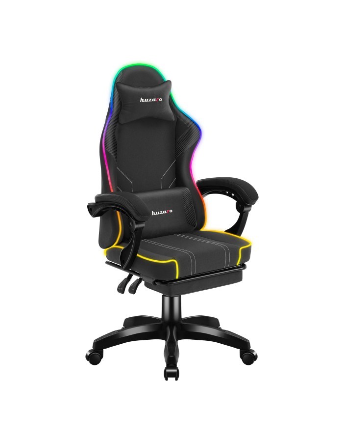 force 3 7 rgb gaming chair black