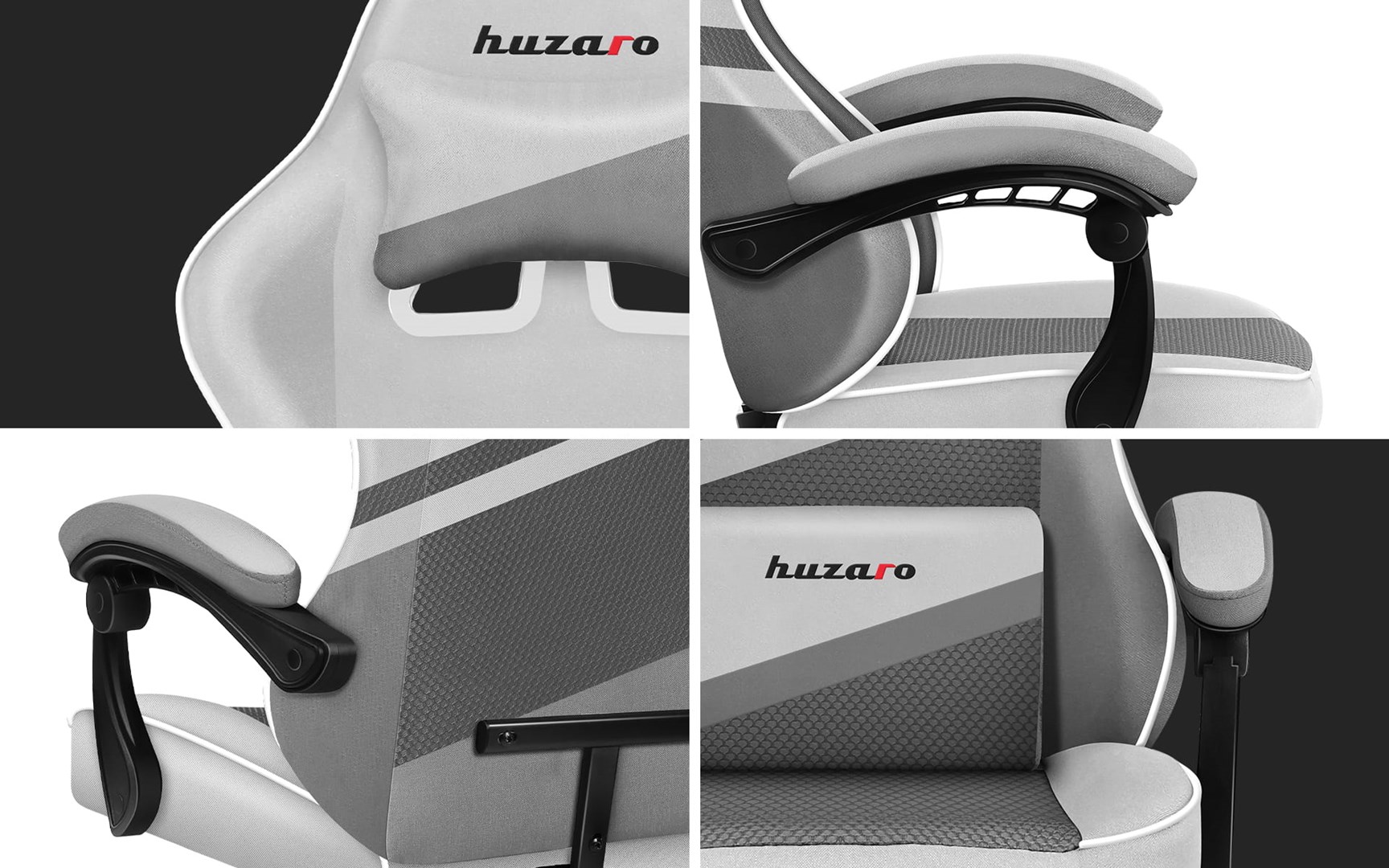 gaming chair huzaro force 4 4 white mesh 2