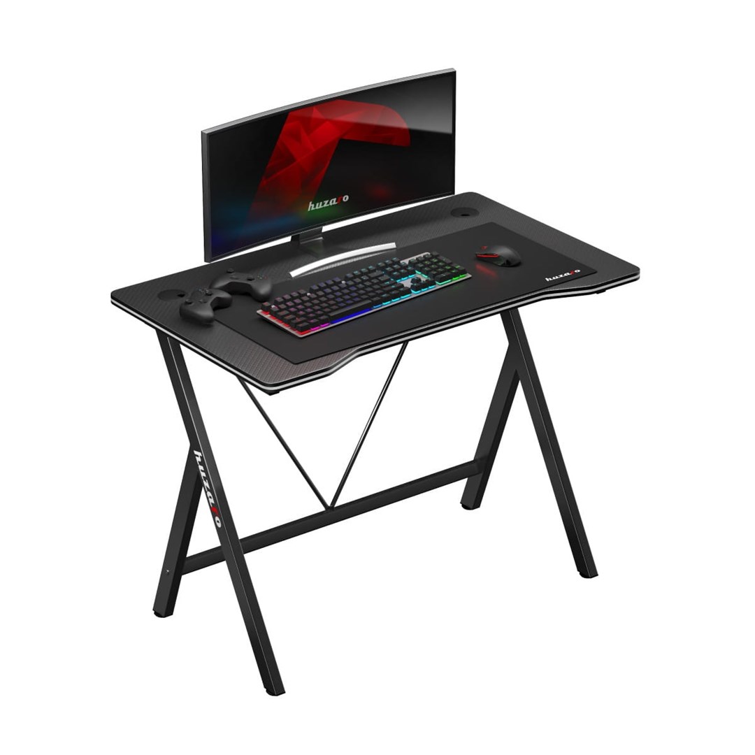 gaming desk huzaro hero 1 4 black 3