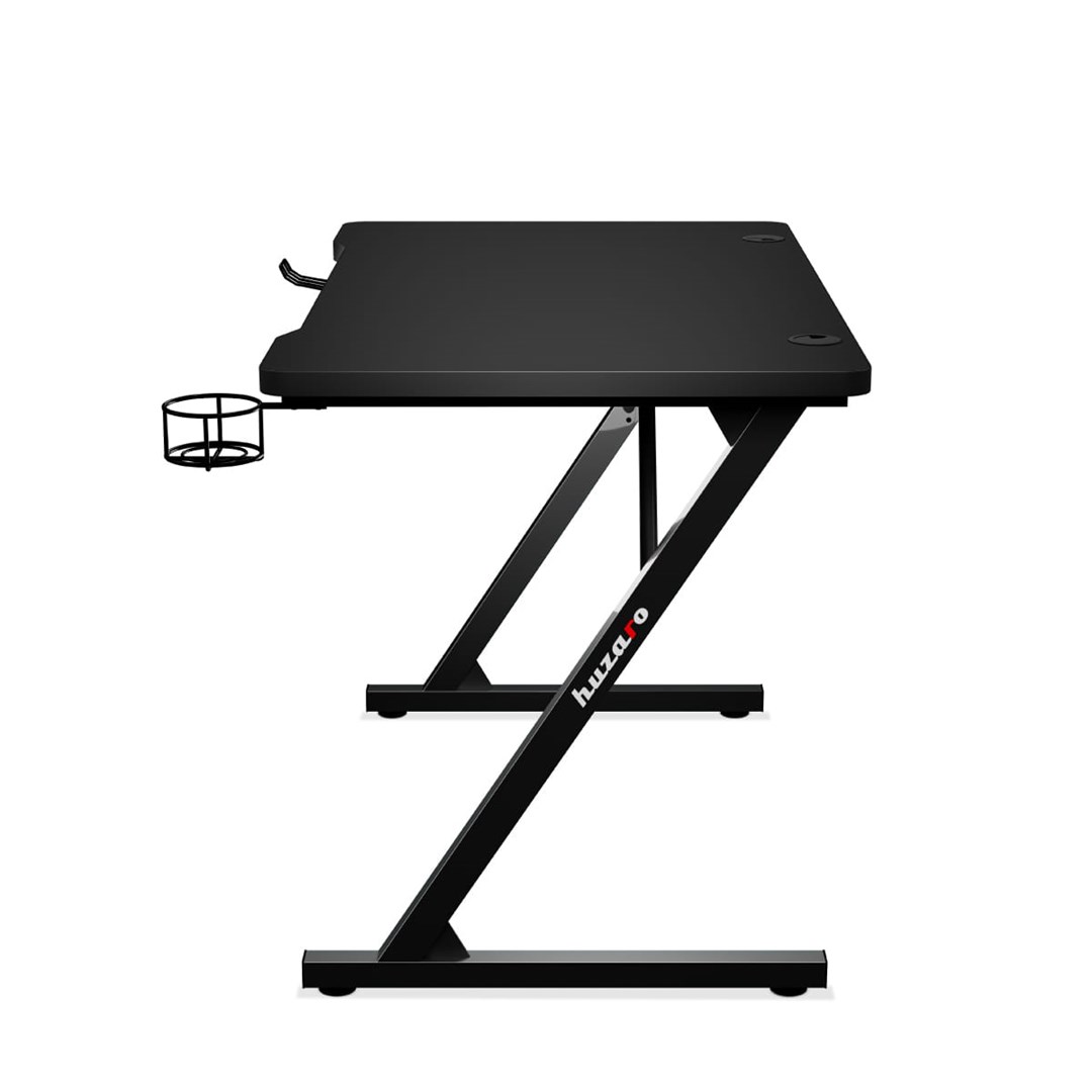 gaming desk huzaro hero 1 8 black 2