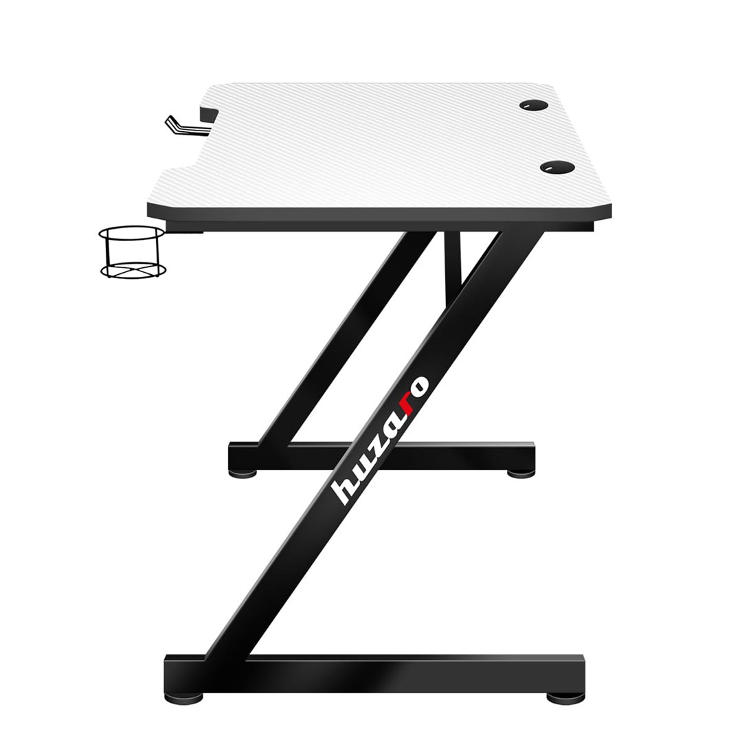gaming desk huzaro hero 2 5 white 2