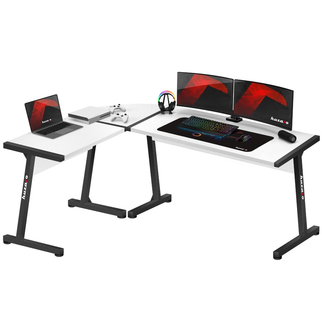 gaming desk huzaro hero 6 0 white