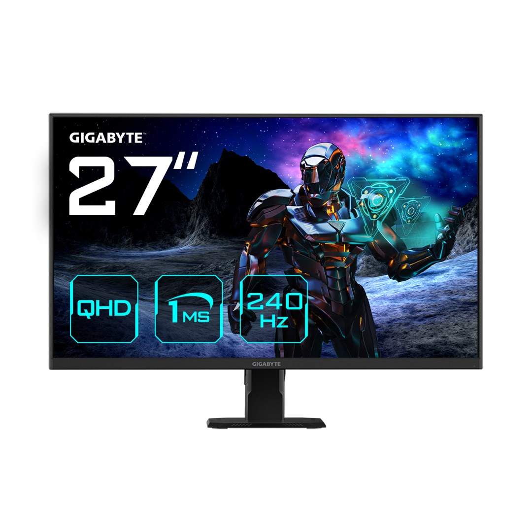 gigabyte gs27q x 27 computer monitor 2560 x 1440 px quad hd led black gigabyte gs27q x 27 computer monitor 2560 x 1440 px quad hd led black