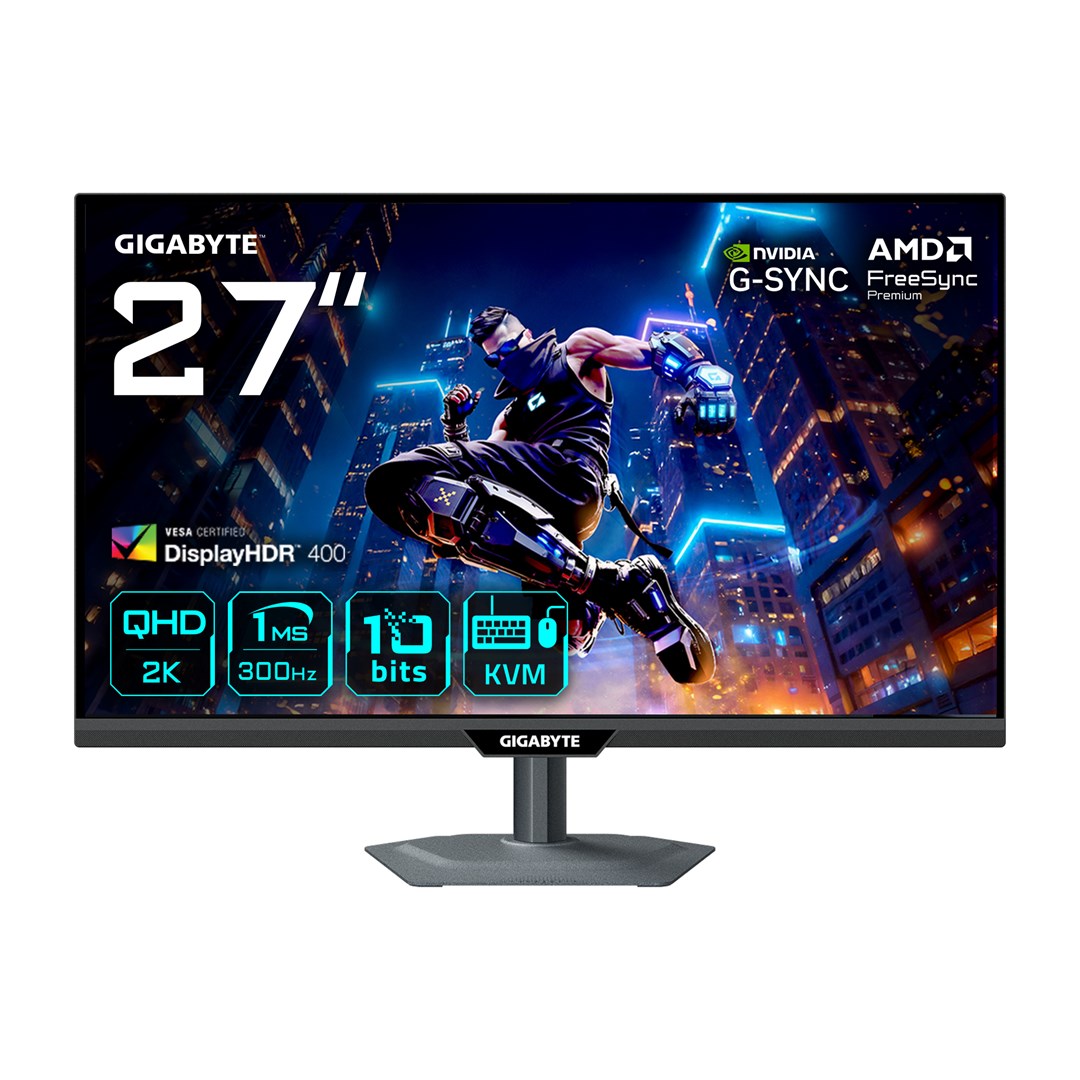 gigabyte m27q3 27 qhd gaming monitor 2560 x 1440 170hz 1ms 400 cd mc2b2 freesync premium display hdr400 hdmi 2 0 displayport 1 4 2