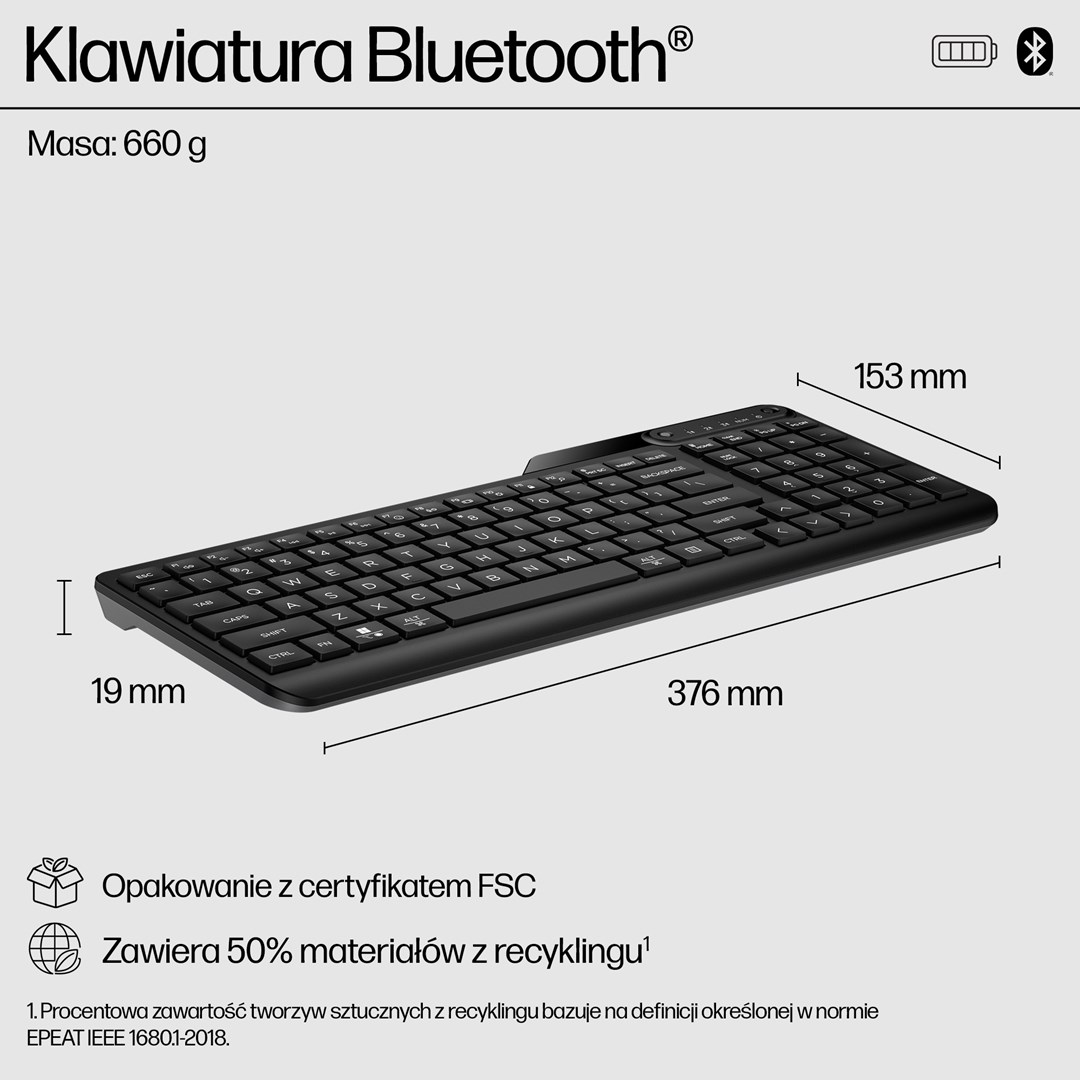 hp 460 multi device bluetooth keyboard 2