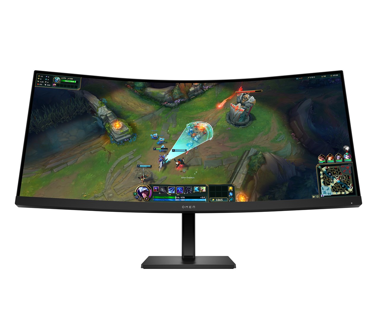 hp omen 34 inch wqhd 180hz curved gaming monitor 34c g2