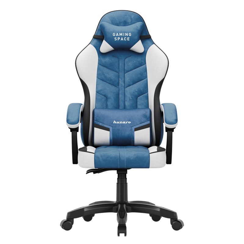 huzaro force 2 7 black carbon gaming chair blue