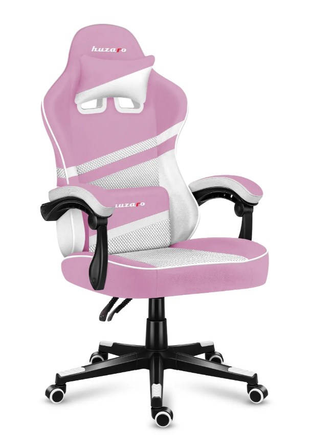 huzaro force 4 4 pink mesh gaming chair