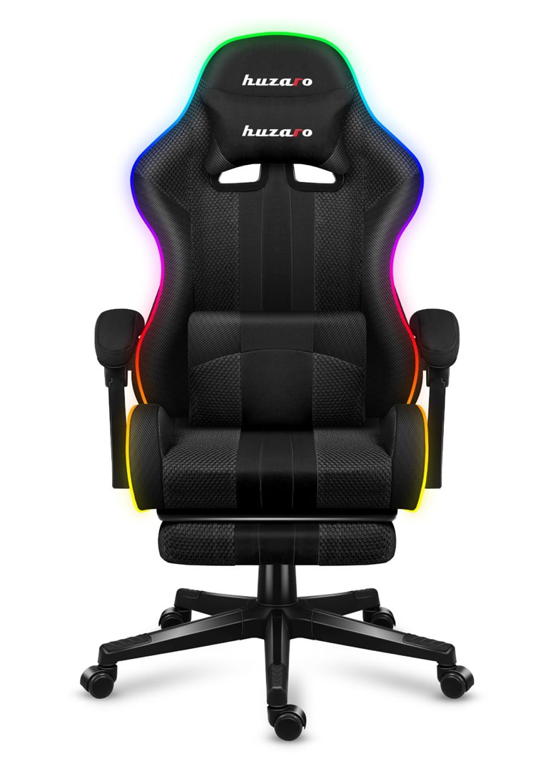 huzaro force 4 7 rgb mesh gaming chair 2