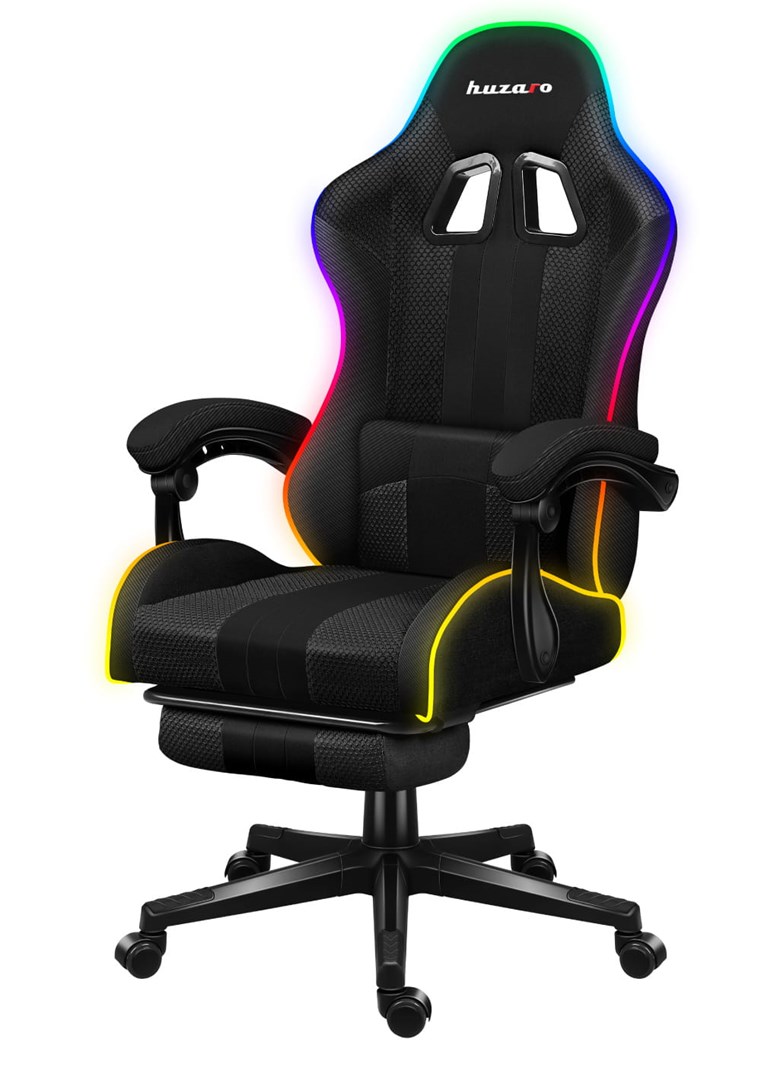 huzaro force 4 7 rgb mesh gaming chair 3