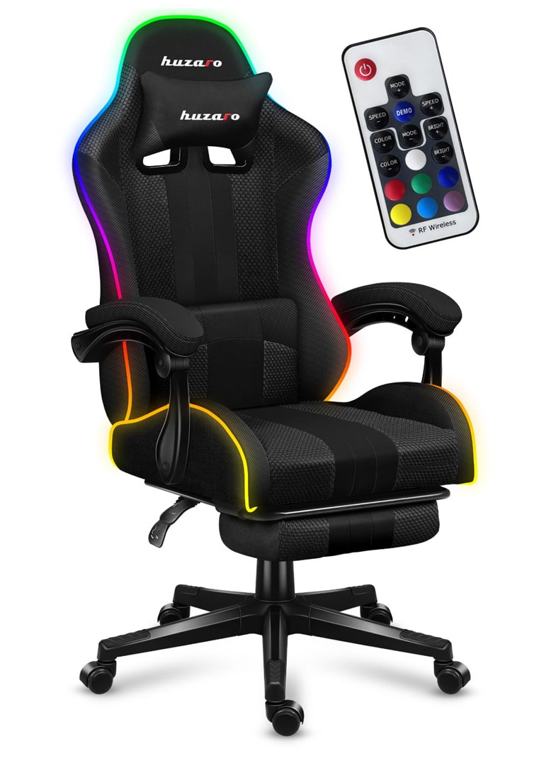 huzaro force 4 7 rgb mesh gaming chair