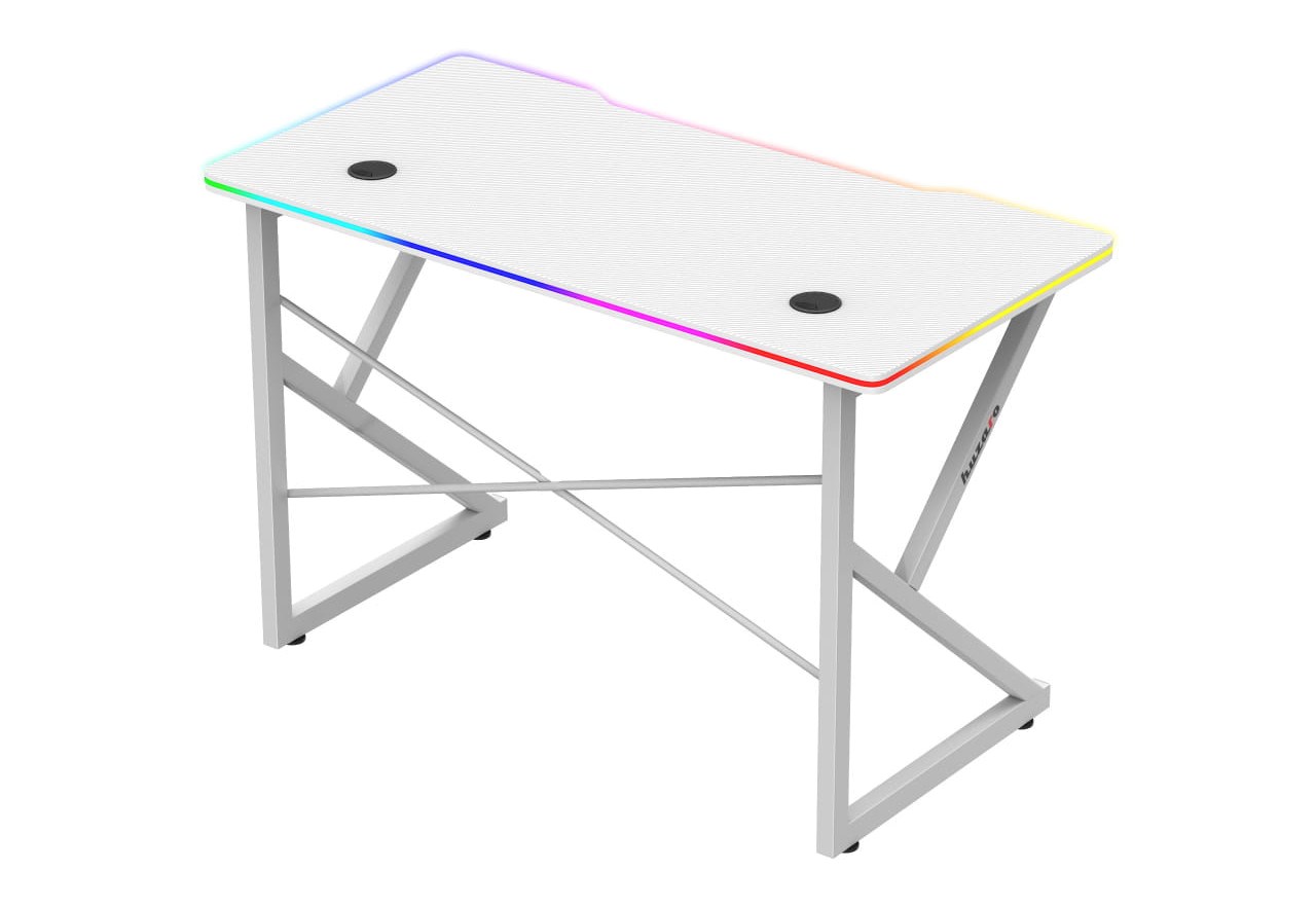 huzaro hero 1 7 rgb white gaming table 3