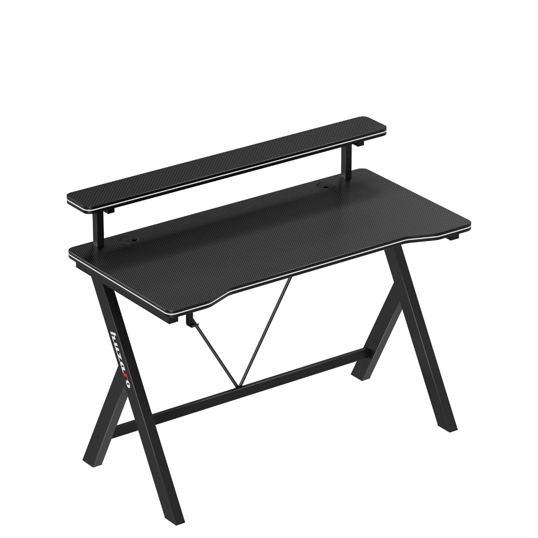 huzaro hero 1 9 black gaming desk