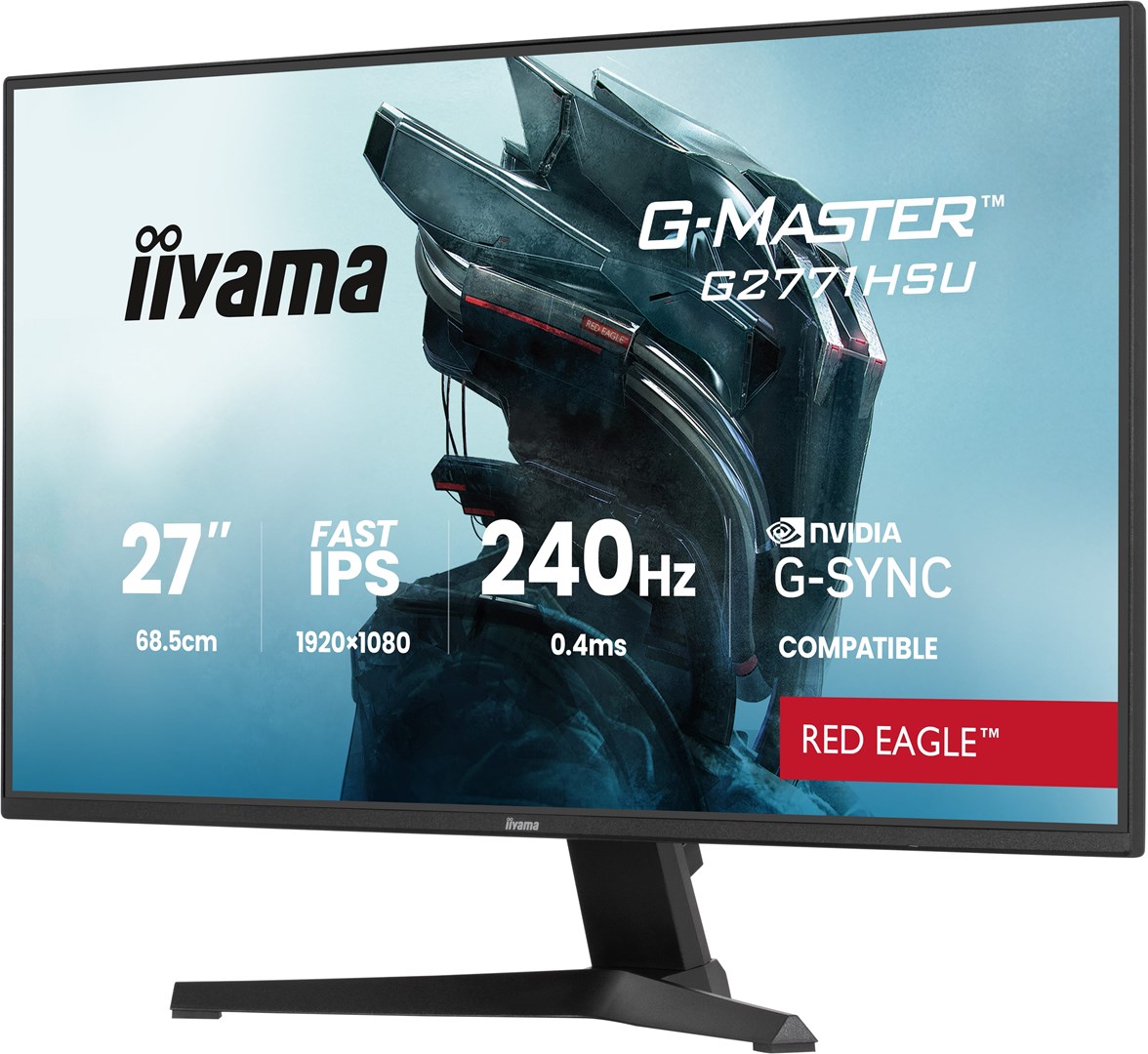 iiyama g master g2771hsu b1 computer monitor 68 6 cm 27 1920 x 1080 pixels full hd black 2 1