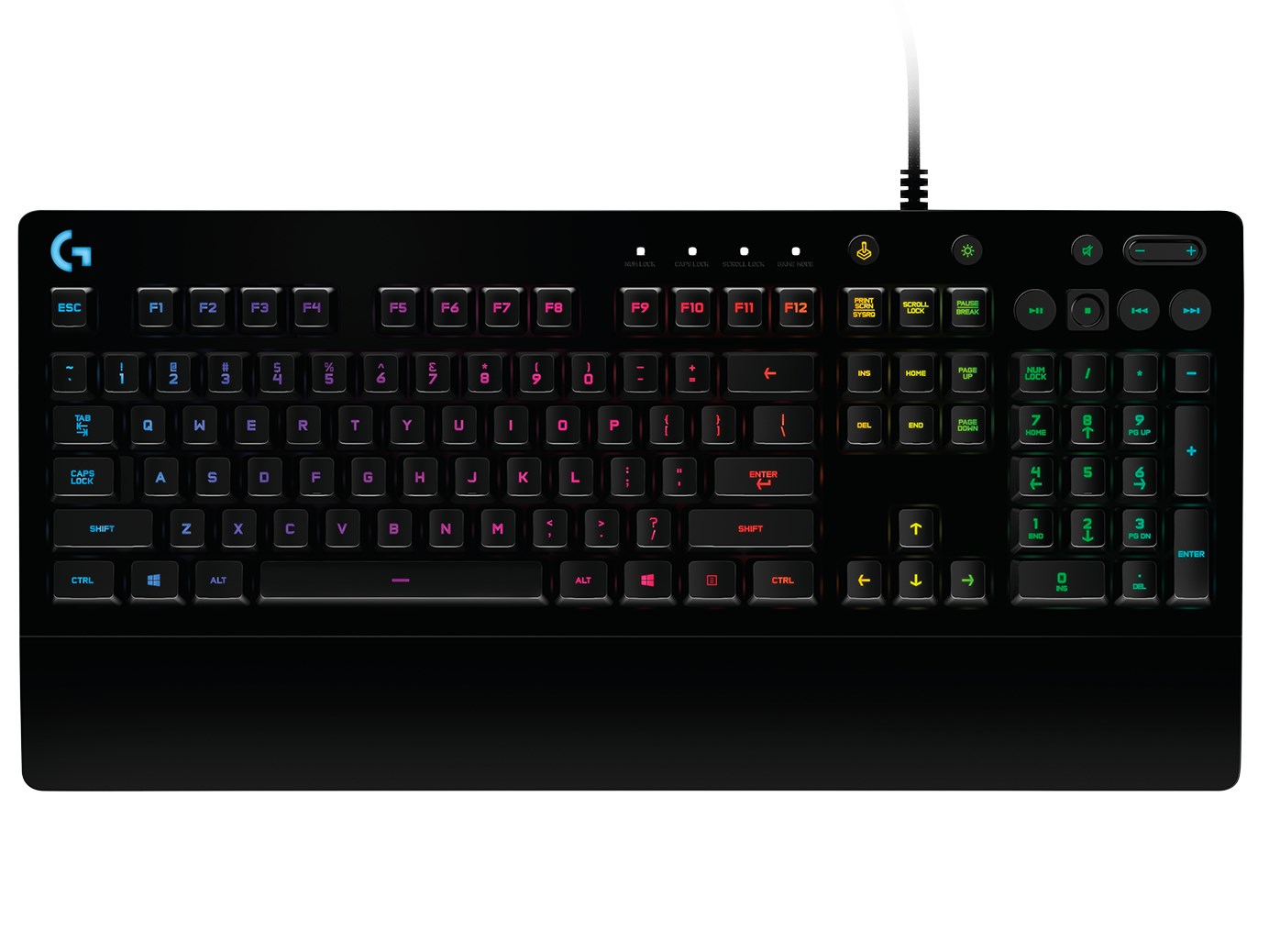 logitech g g213 prodigy gaming keyboard