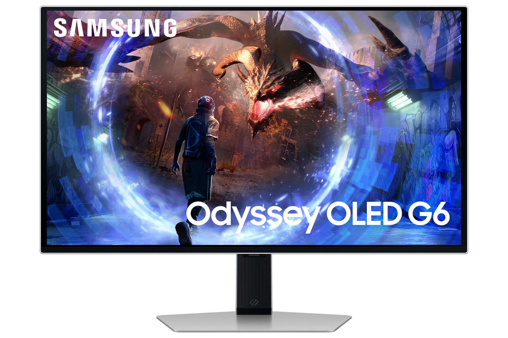 samsung g60sd computer monitor 68 6 cm 27 2560 x 1440 pixels quad hd oled silver