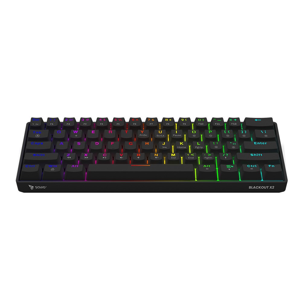 savio blackout x2 mechanical keyboard outemu blue hot swap 2