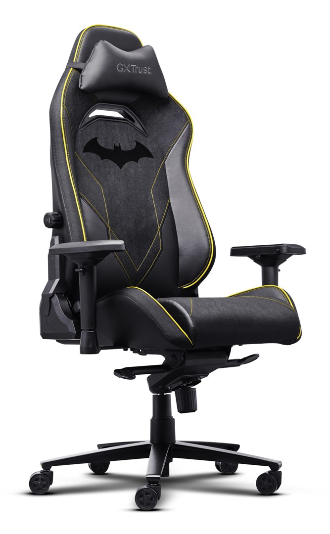trust 25787 video game chair pc gaming chair padded seat black