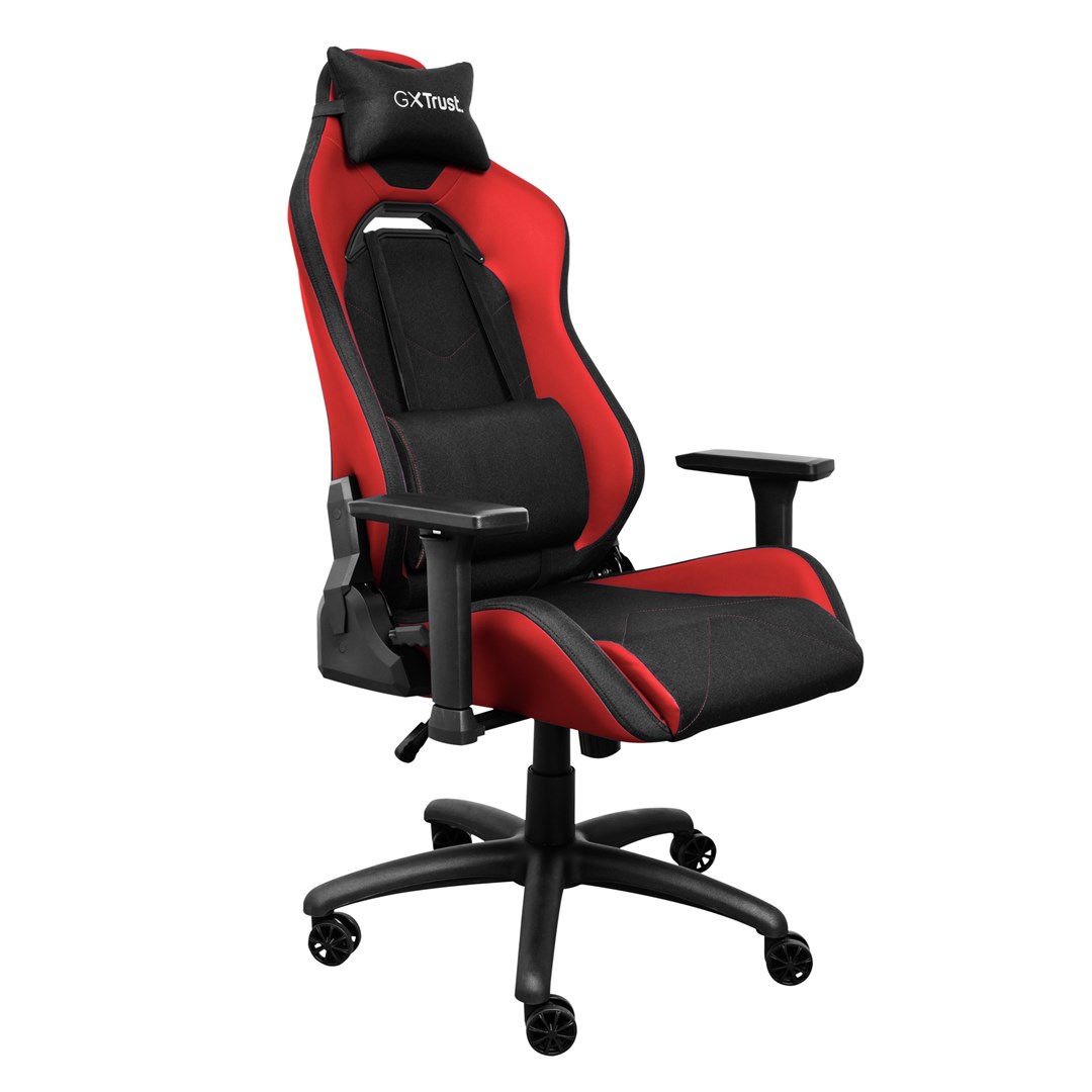 trust gxt 714 ruya universal gaming chair black red