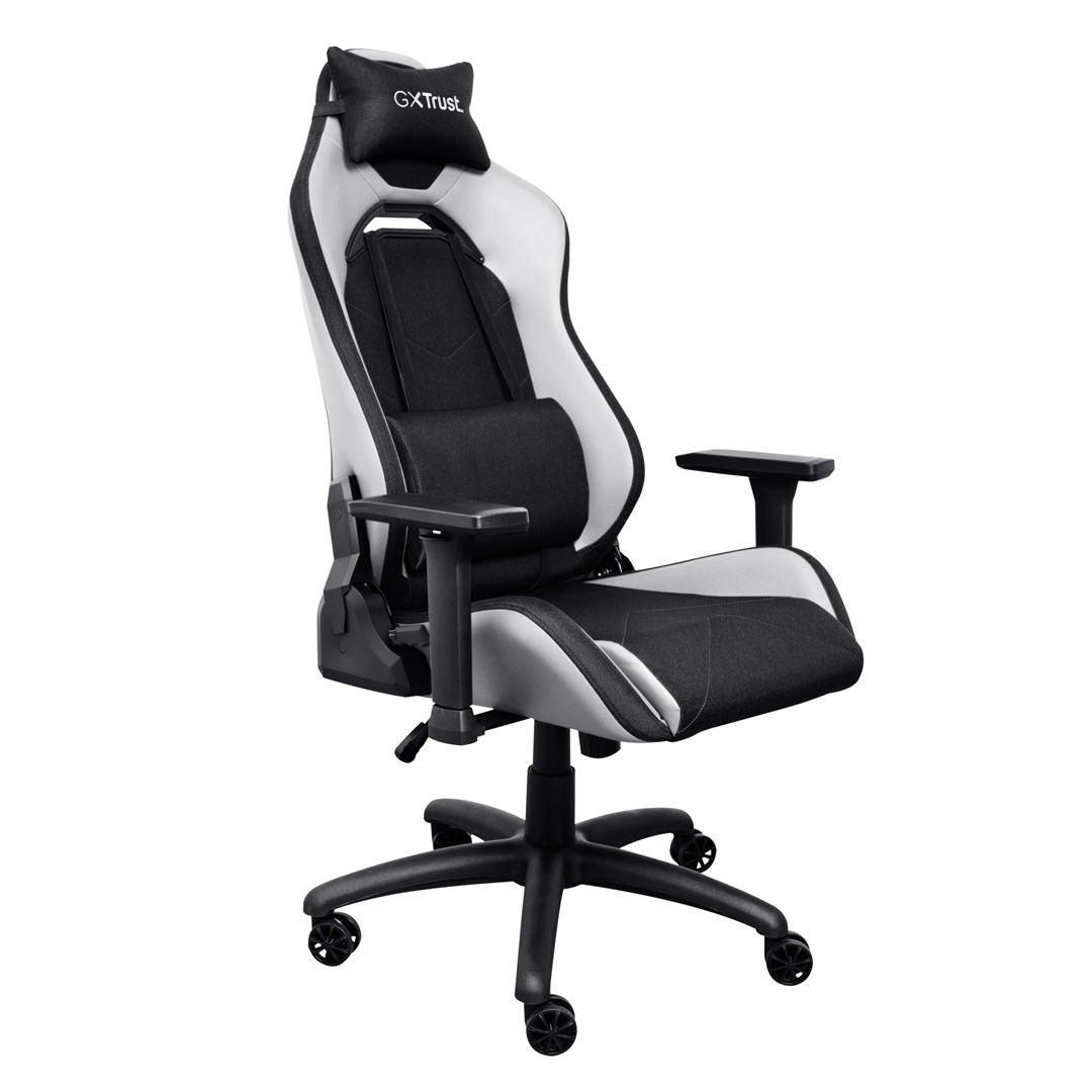 trust gxt 714 ruya universal gaming chair black white