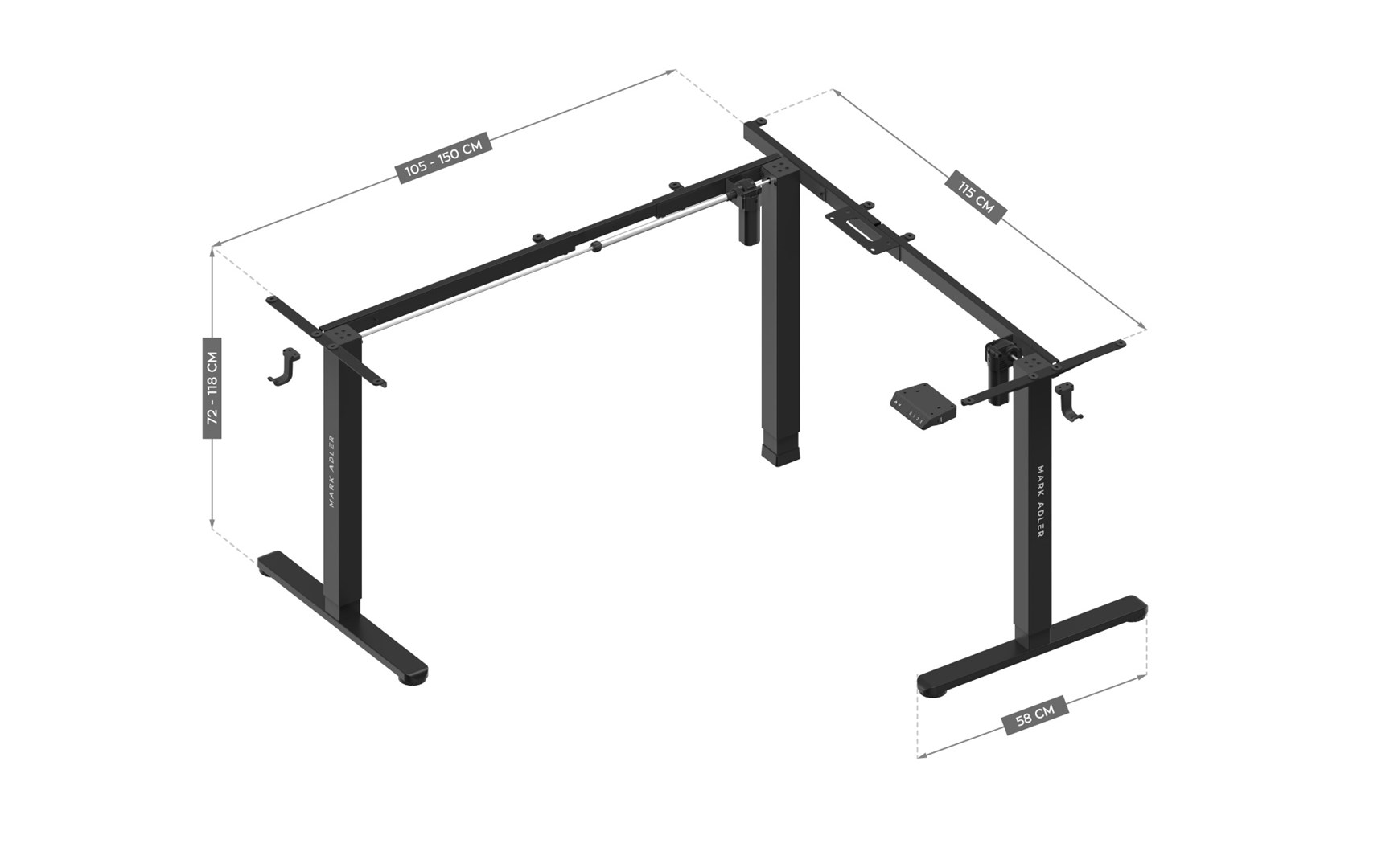 xeno 7 6 electric bed frame 3