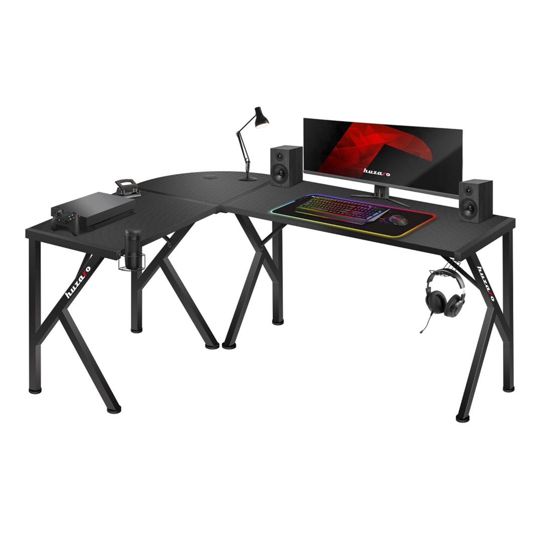 gaming desk huzaro hero 6 3 black
