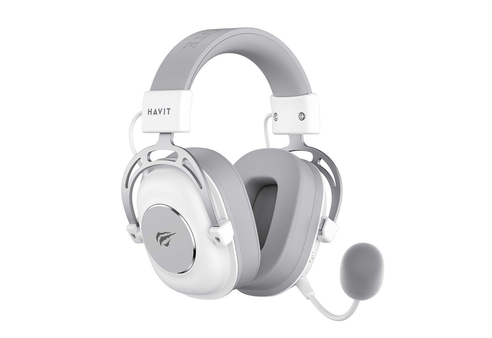 havit h2002yg 2 4g gaming headphones white and grey