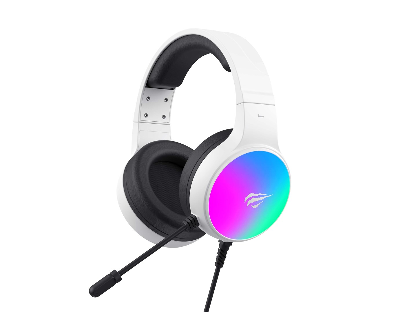 havit h2043u gaming headphones black and white