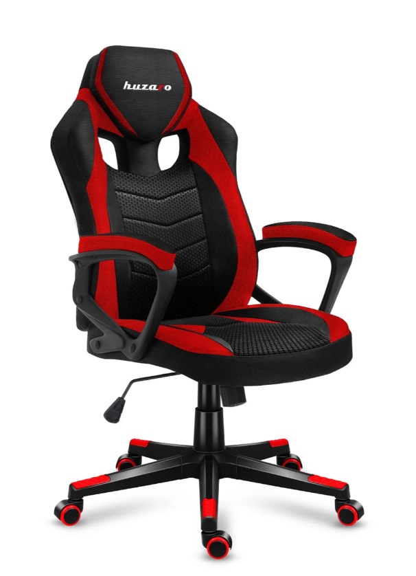 huzaro force 2 5 red mesh gaming chair