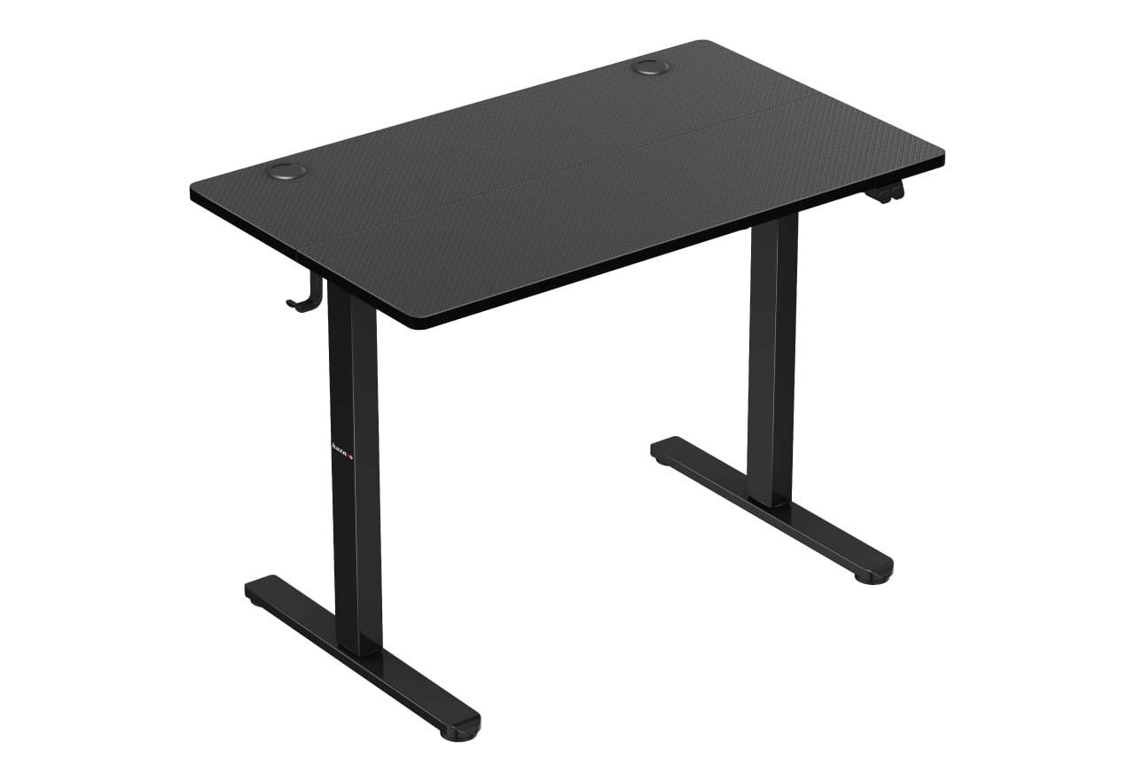 huzaro hero 7 9 black height adjustable electric gaming desk