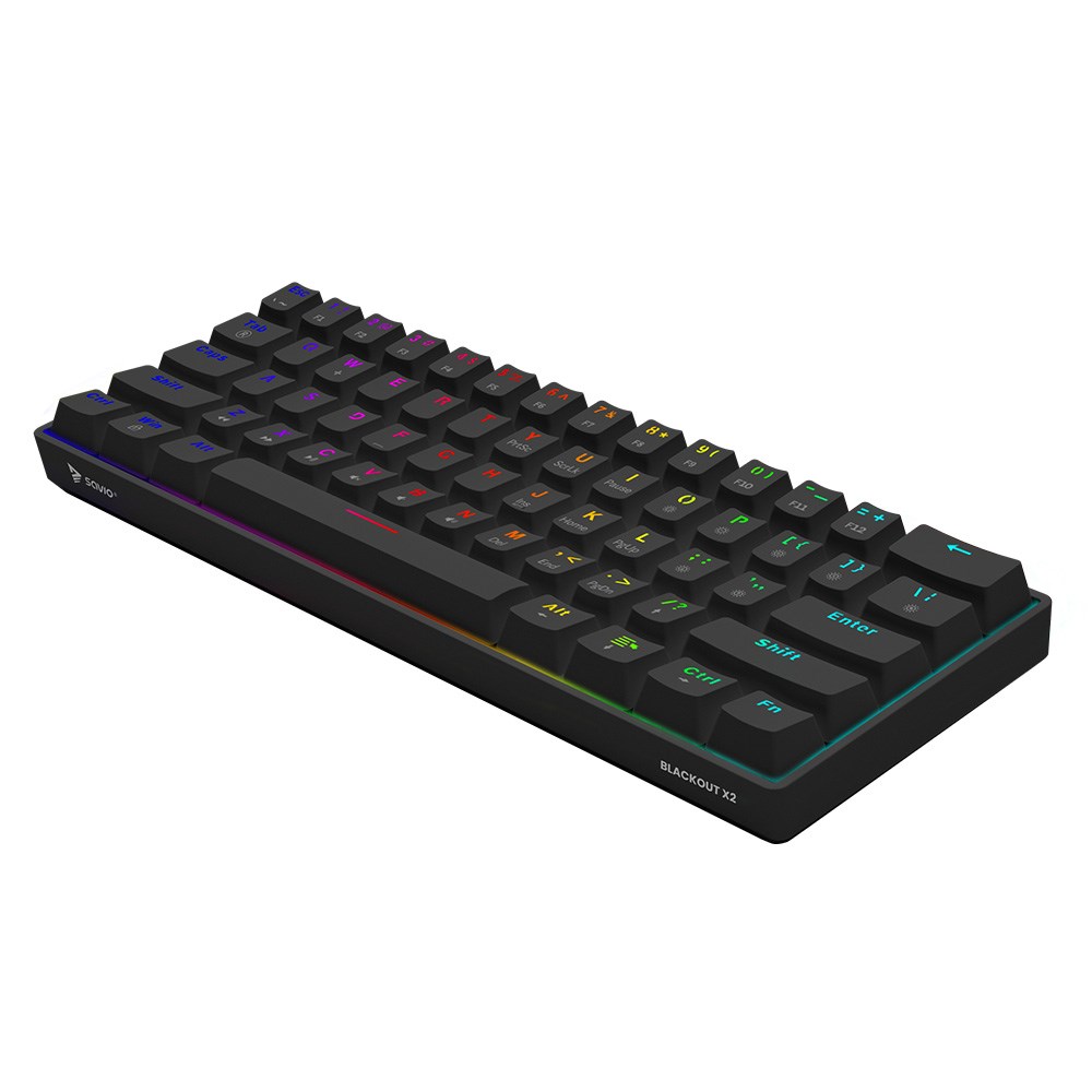 savio blackout x2 mechanical keyboard outemu blue hot swap 3