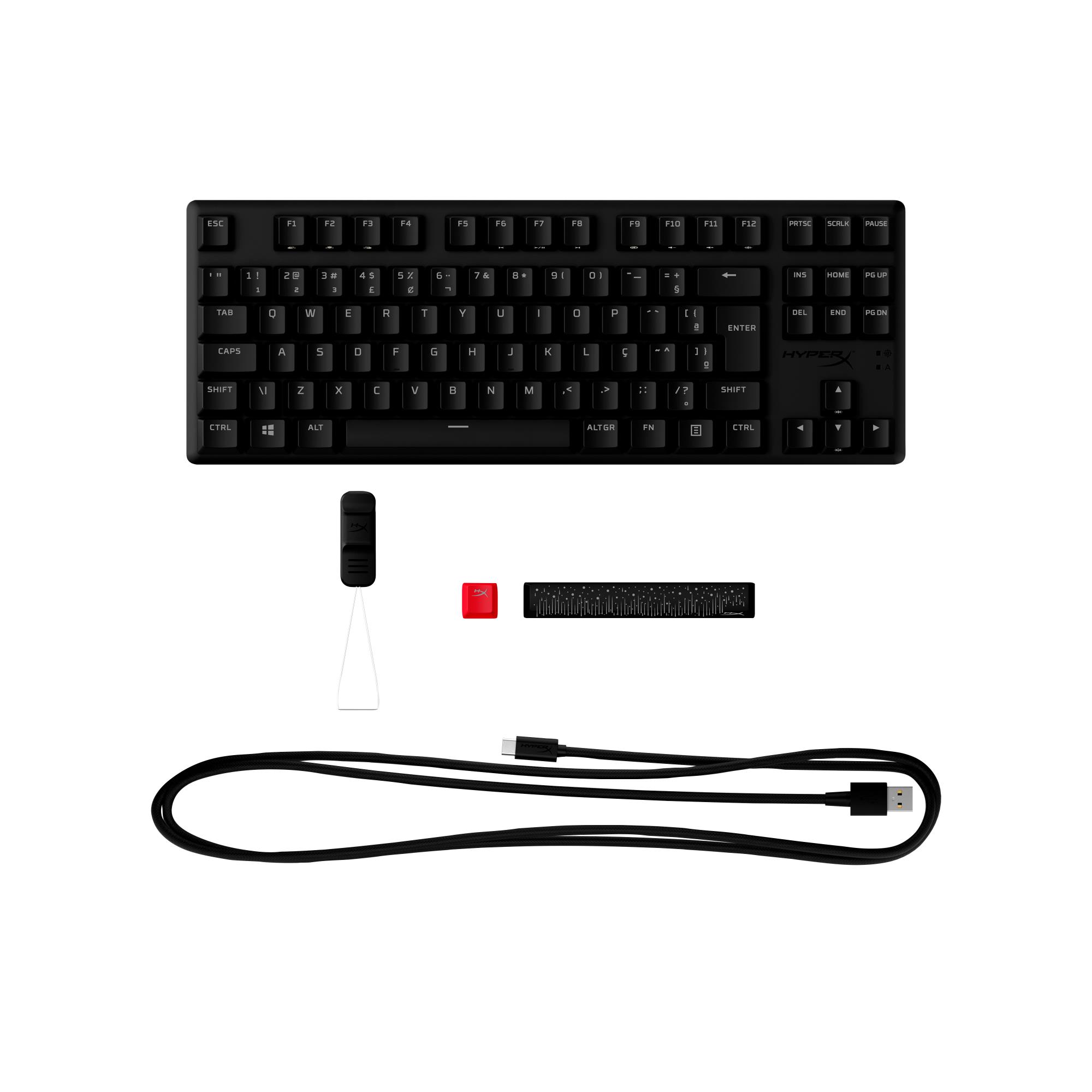alloy origins core pbt hx blue mechanical gaming keyboard