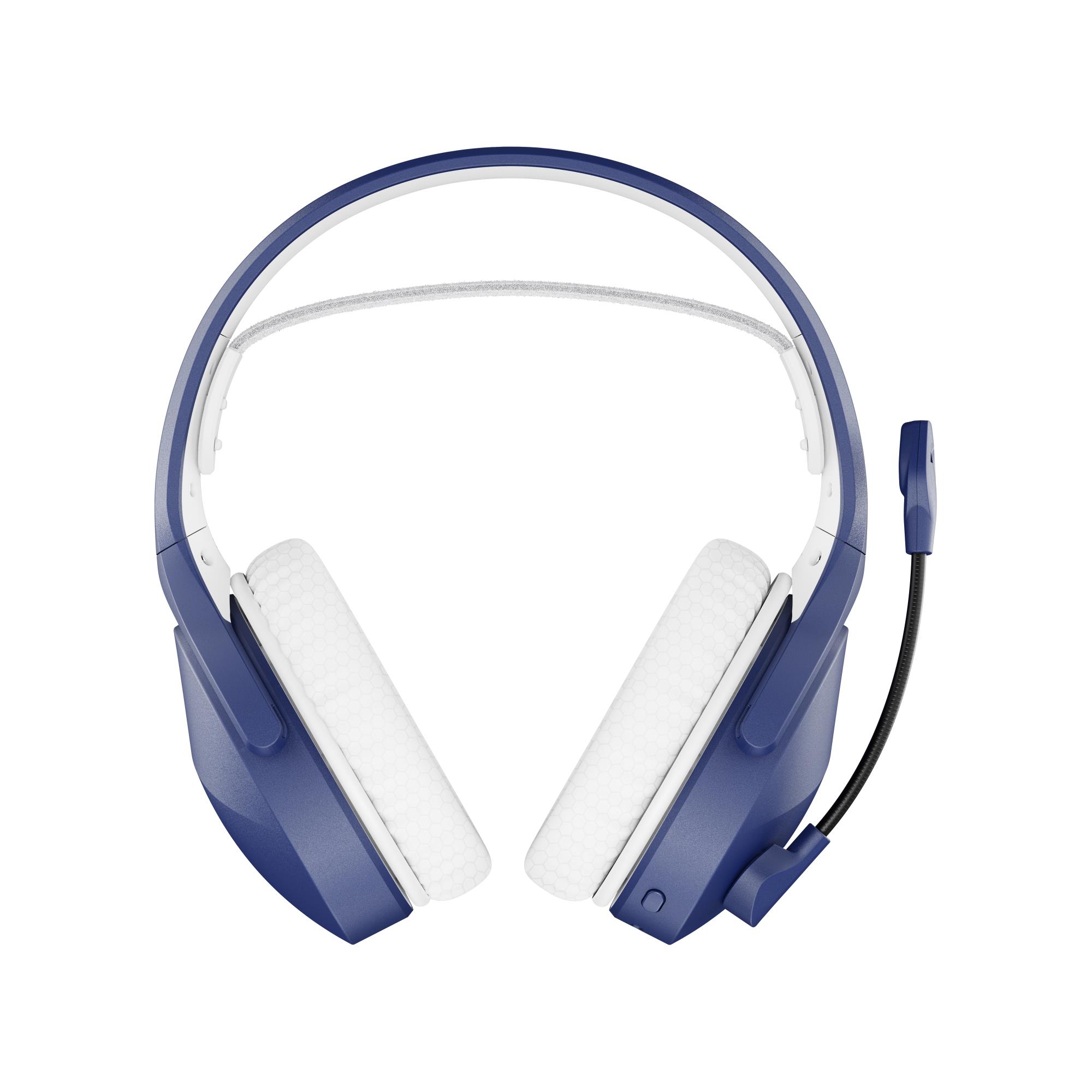 cloud jet wireless gaming headset light blue