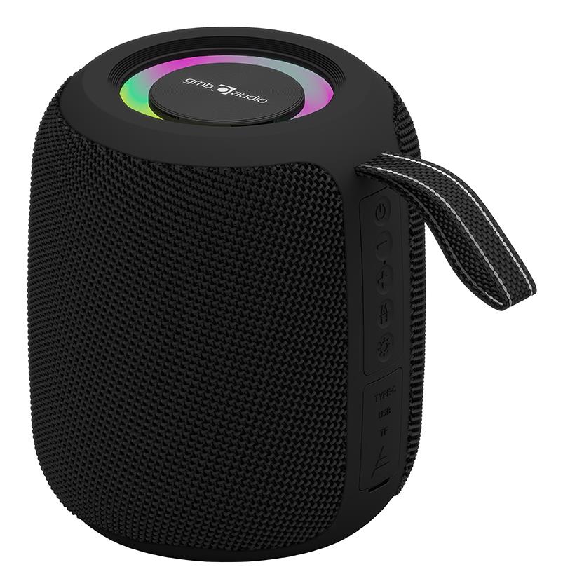 gembird gmb audio spk bt led 05 bk