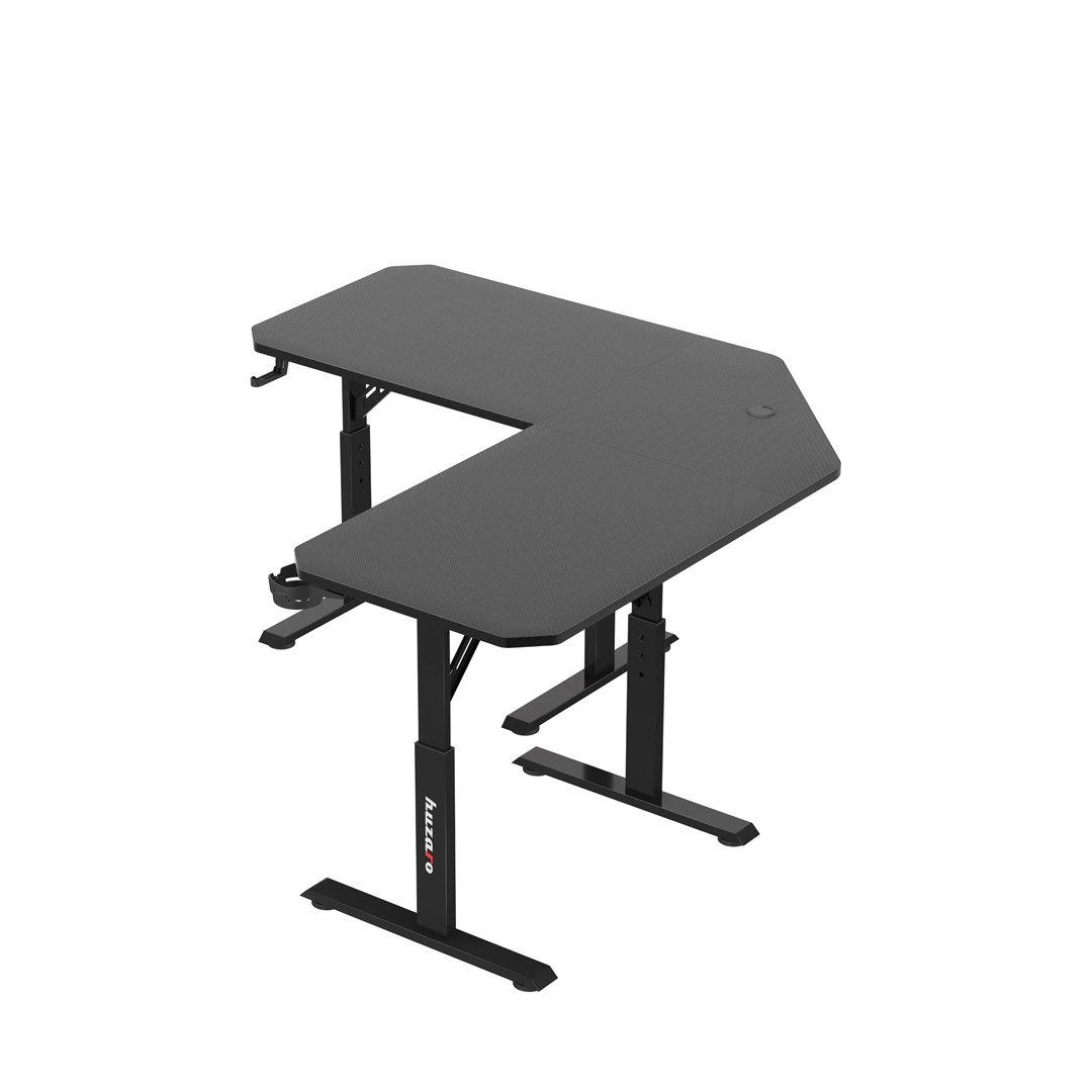 huzaro hero 7 3 black gaming desk 3