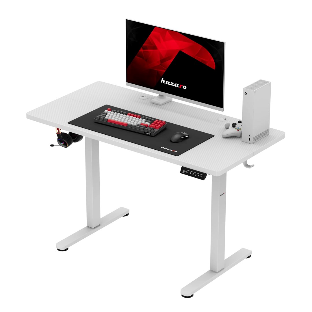 huzaro hero 8 1 white gaming desk 2