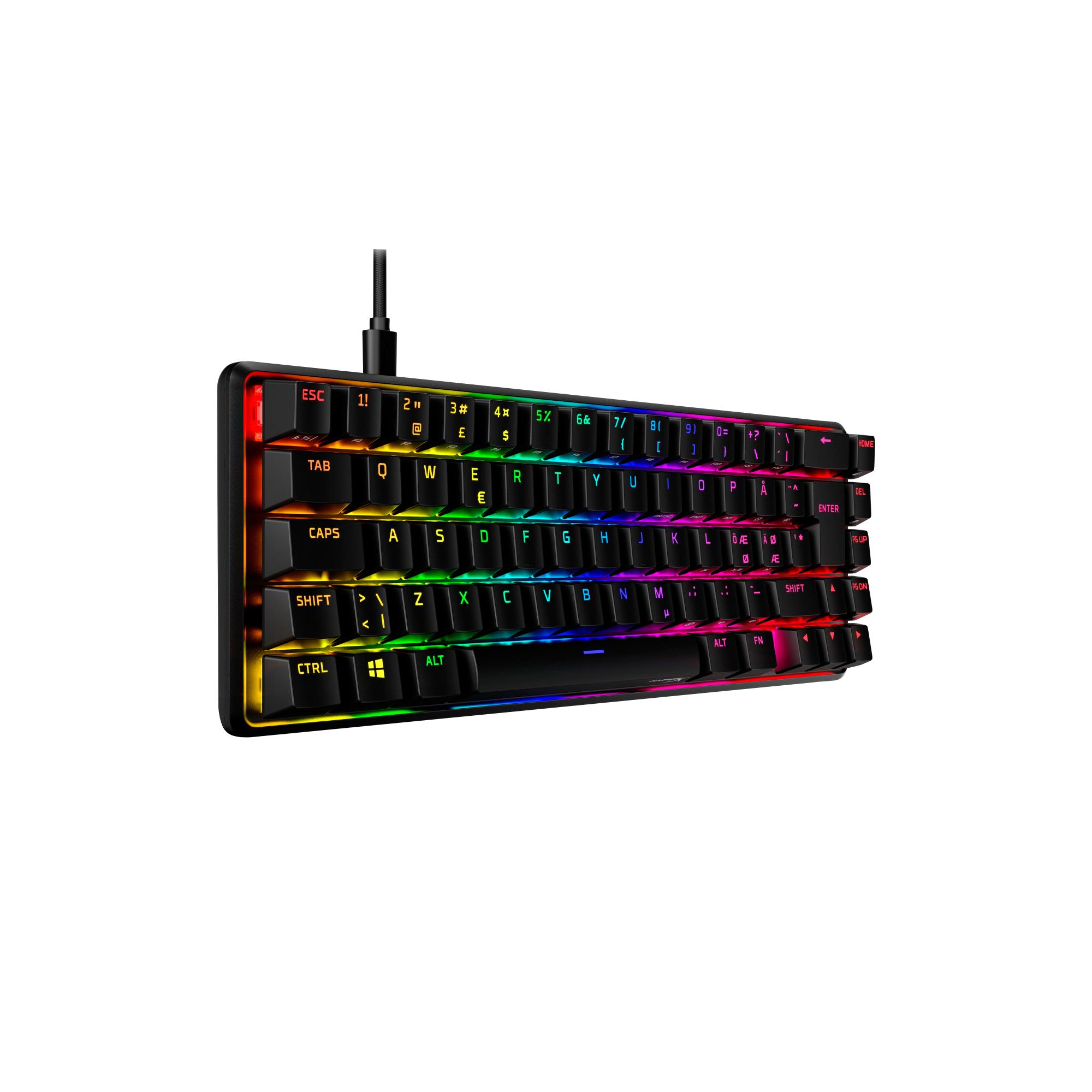 hyperx alloy origins 65 mechanical gaming keyboard hx red no layout 2