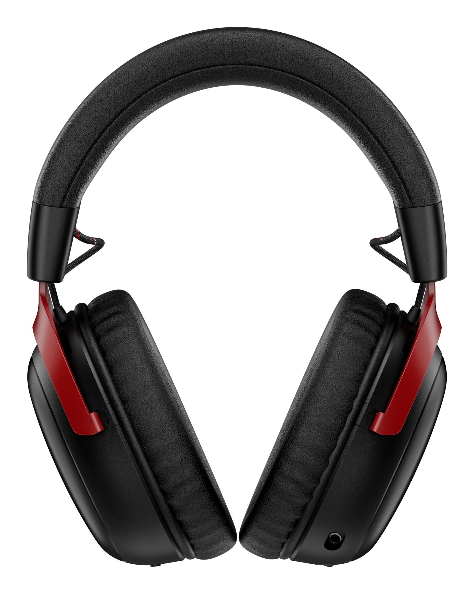hyperx cloud iii s wireless gaming headset black red