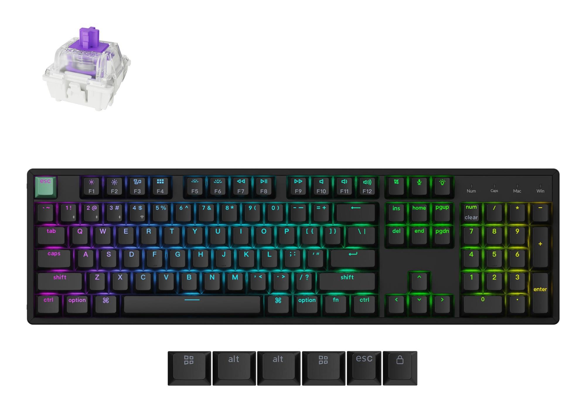 keychron k10 he