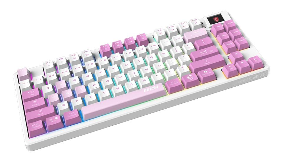 msi forge gk600 tkl wireless violet 2