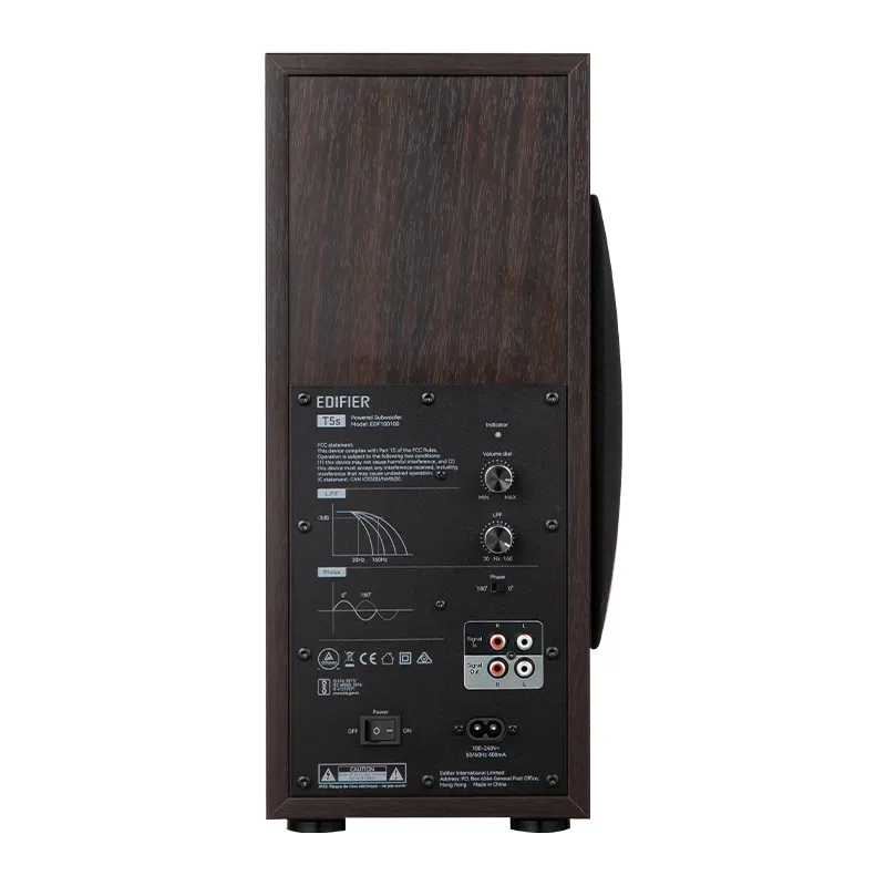 edifier powered subwoofer t5s 3