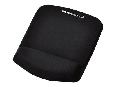 fellowes mouse pad with wrist support plushtouch