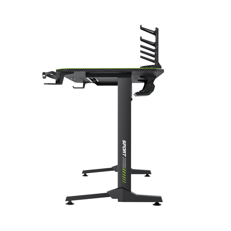 gamemax gaming desk d140 carbon 2