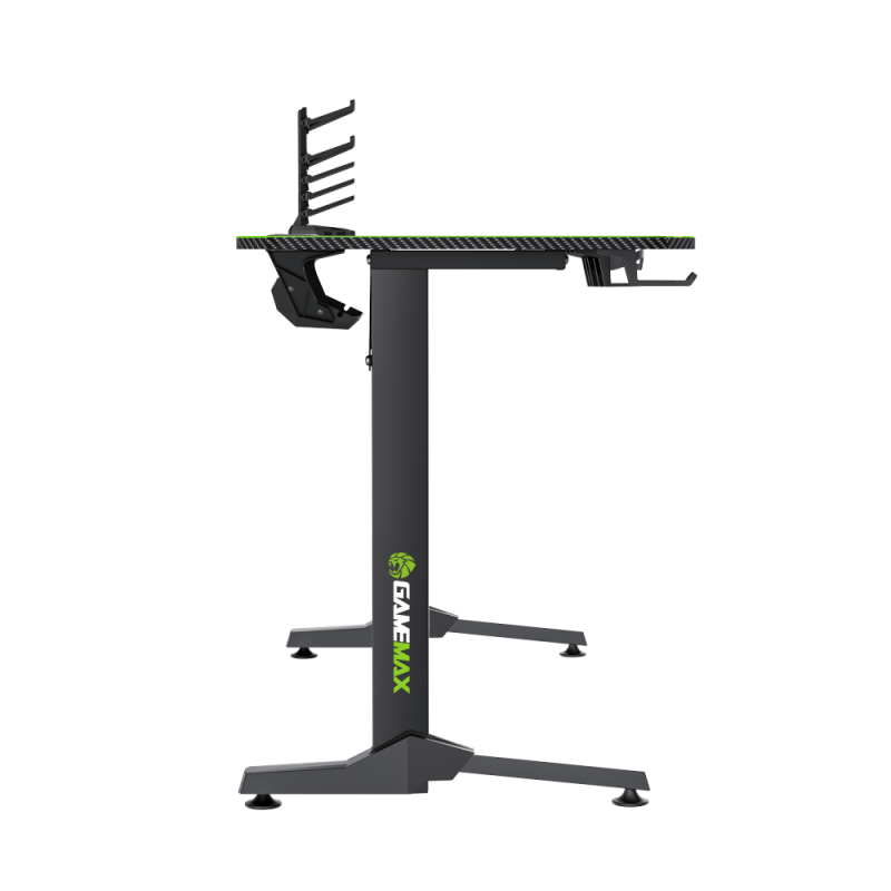 gamemax gaming desk d140 carbon 3