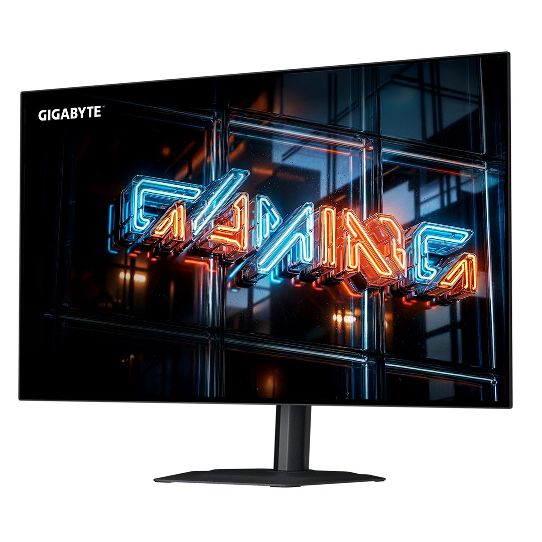 gigabyte mo27q28gr 27 glossy woled qhd gaming monitor 2560 x 1440 280hz 0 03ms 335 cd mc2b2 display hdr true black 500 hdmi 2 1 displayport 1 4 3